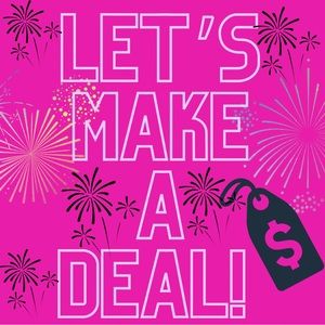 All reasonable offers accepted!!